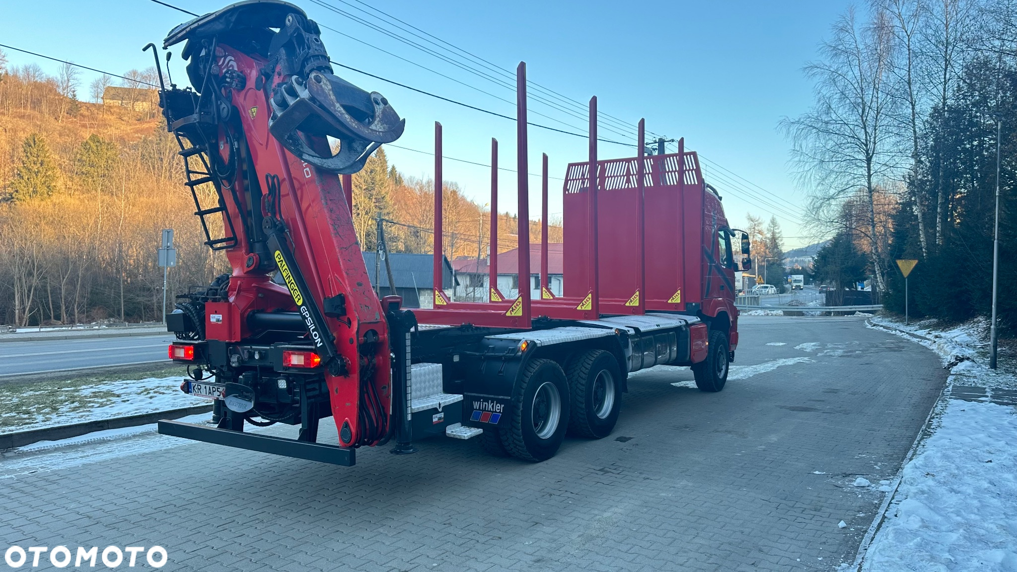 Volvo FMX 540 6x6 do drewna - 3