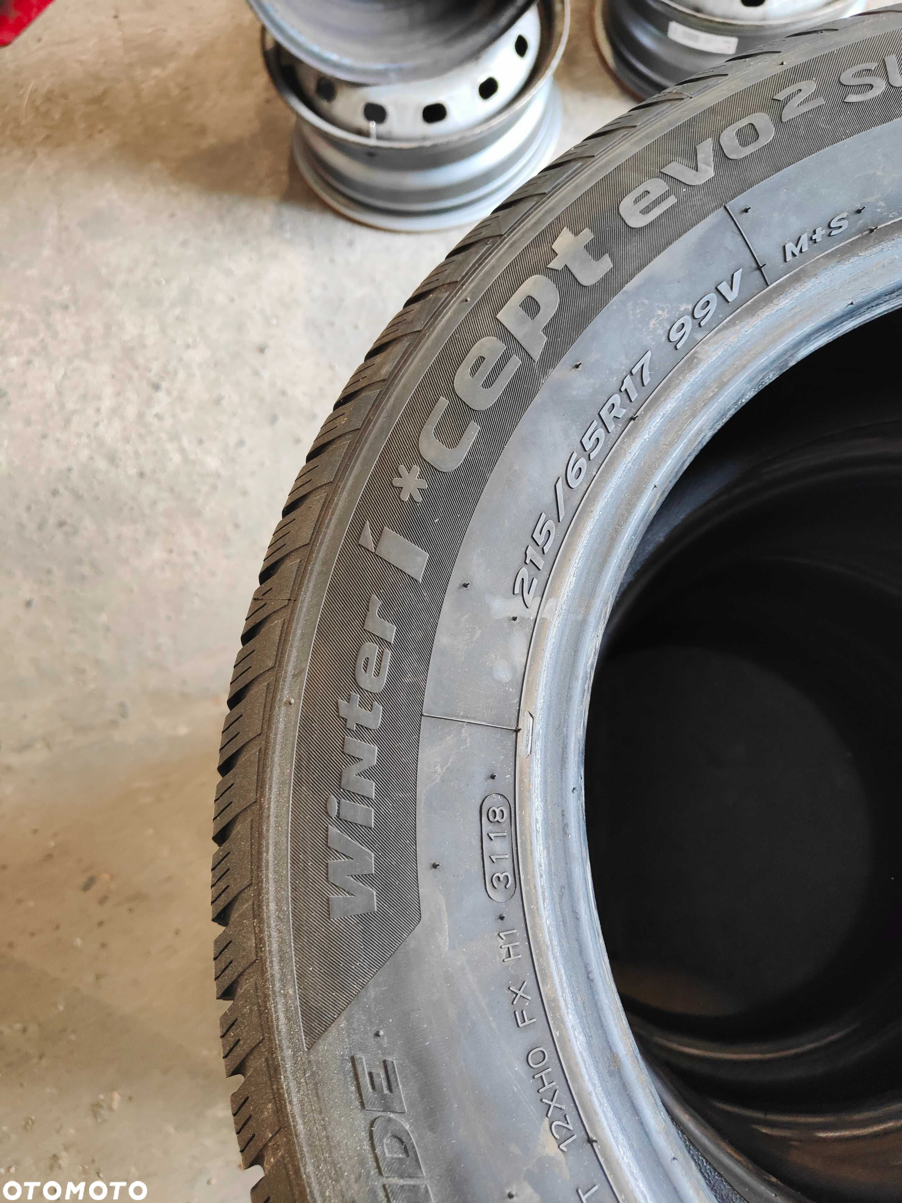 :184 Opony zimowe Hankook 215/65/17 99V - 5