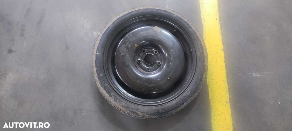 Roata rezerva slim volkswagen vw golf 5 hatchback pe 18 inch - 1