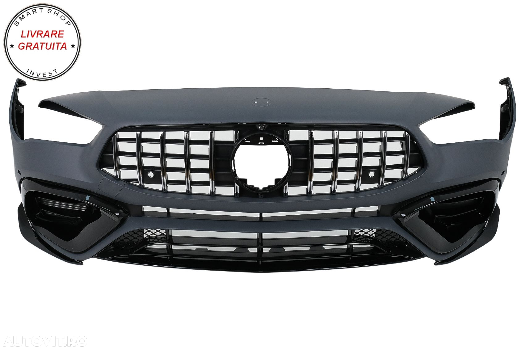 Pachet Exterior Complet Mercedes CLA C118 Sedan X118 Shooting Brake (2019-) CLA45 - livrare gratuita - 4