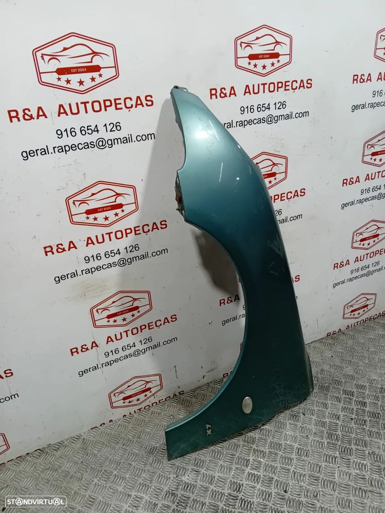 Guarda Lamas Frente Frontal Esquerdo Peugeot 206 Original - 4