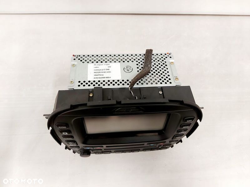jaguar s-type radio z cd nawigacja 2 din - 5