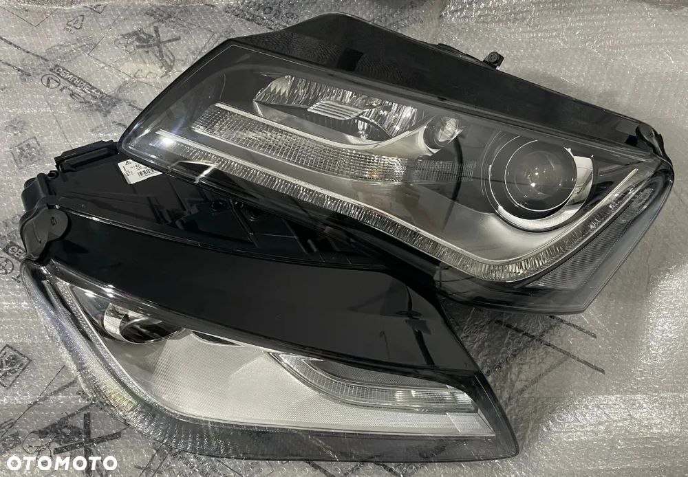 Audi A8 D4 4H reflektory lampy bi xenon skrętne prawy lewy kompletne - 3