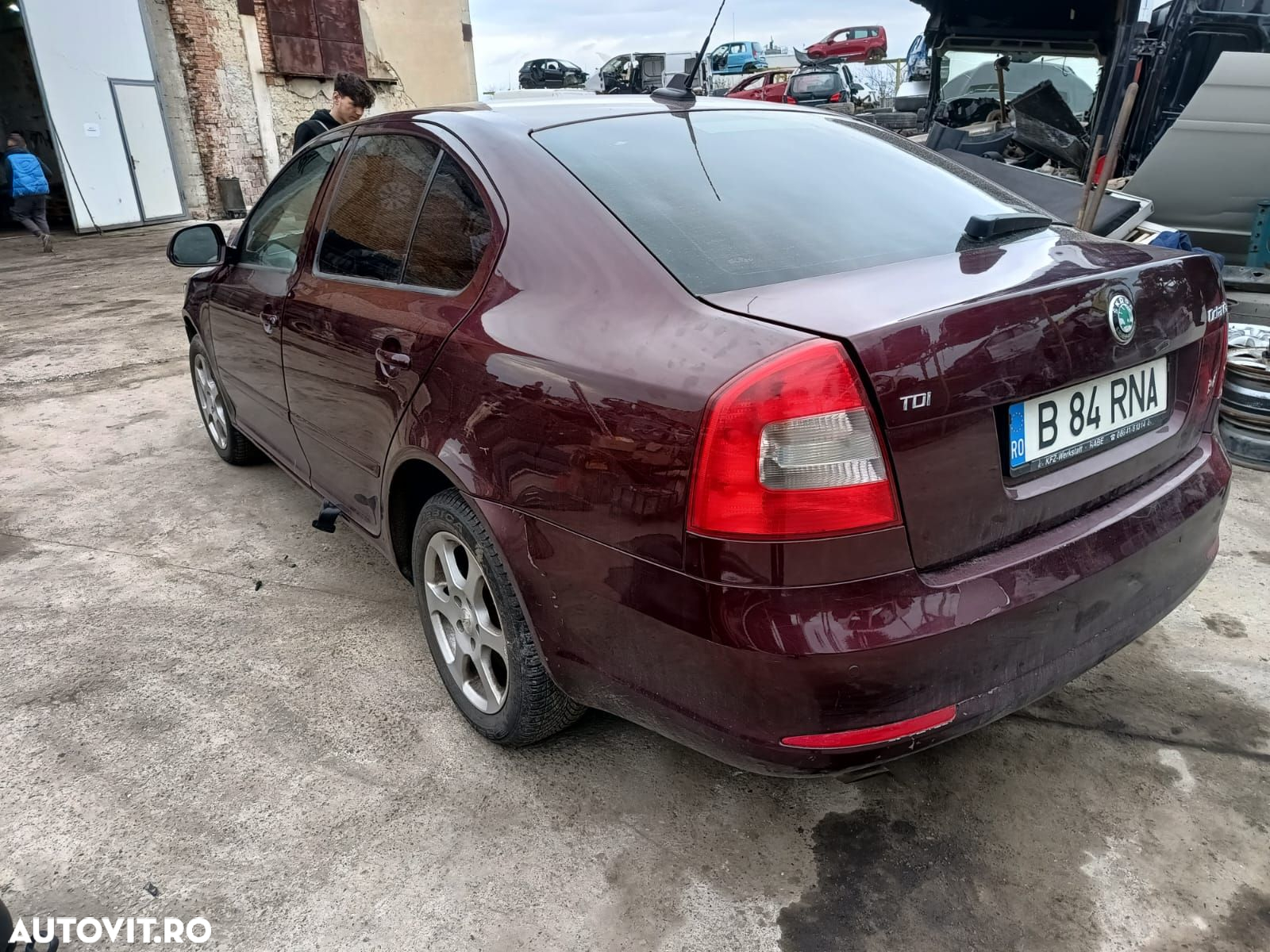 Consola centrala Skoda Octavia 2 [facelift] [2008 - 2013] 1.6 tdi CAY - 8