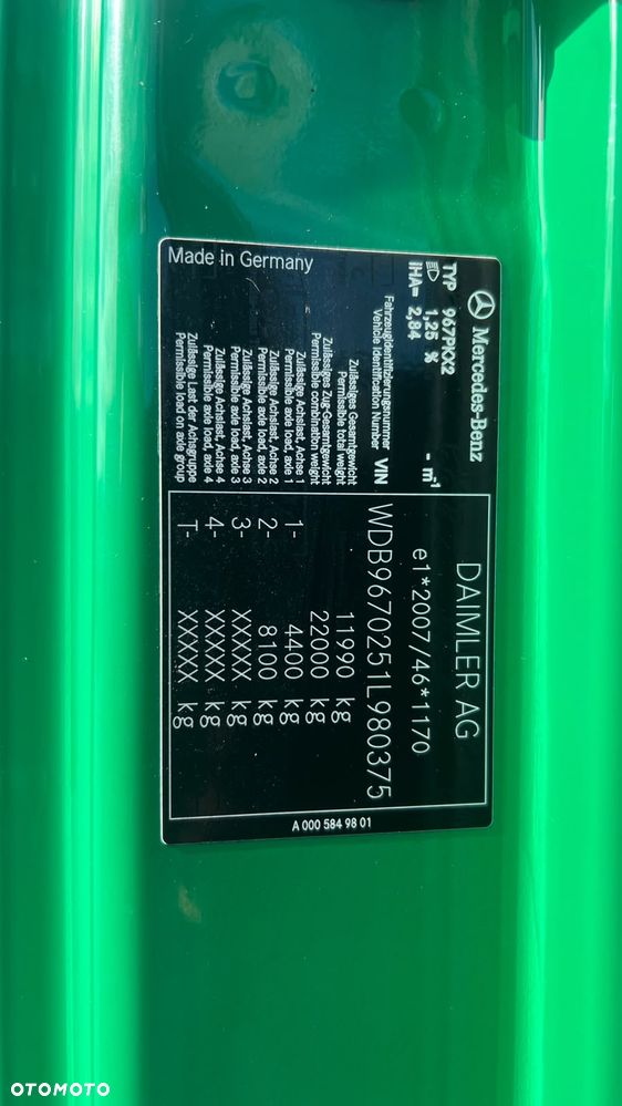 Mercedes-Benz ATEGO 1218 EURO 6 KONTENER+WINDA 1500 kg - 27
