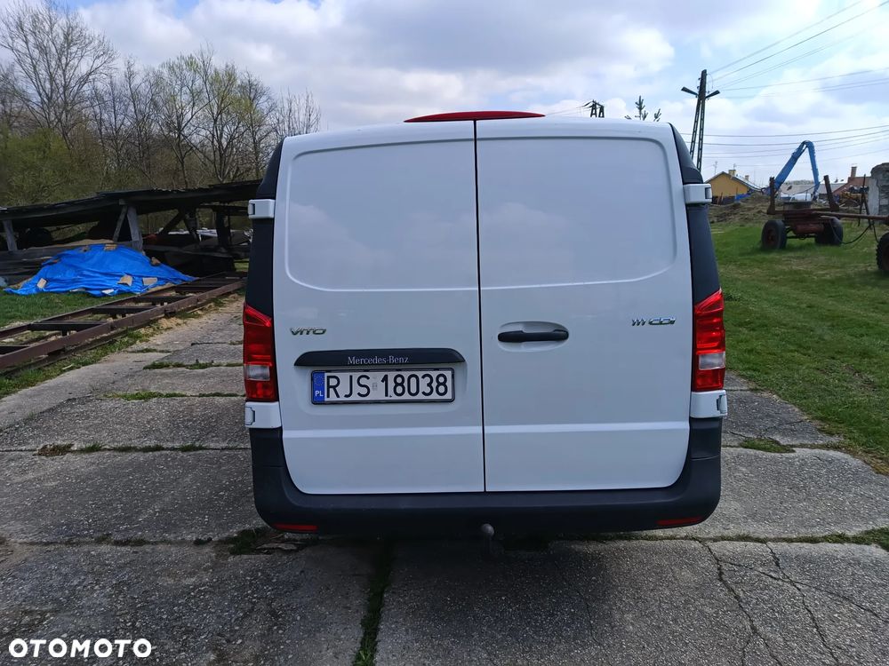 Mercedes-Benz VITO 1.6 diesel 111 CDI 114kM, WERSJA LONG L2H1 HAK, STAN BARDZO DOBRY, 2017 rok, BEZ WKŁADU FINANSOWEGO! - 10