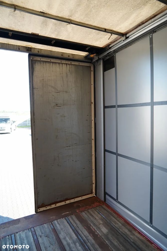 Fruehauf FIRANKA / STANDARD / KOSZ NA PALETY /  MOCNA PODŁOGA SZYNA DESKA / SAF - 20