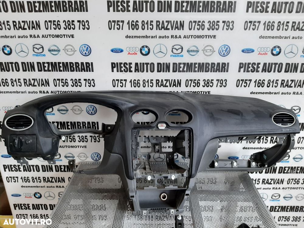 Plansa Bord Kit Airbag Complet Ford Focus 2 Facelift An 2008-2009-2010-2011 Dezmembrez Ford Focus 2 - 5