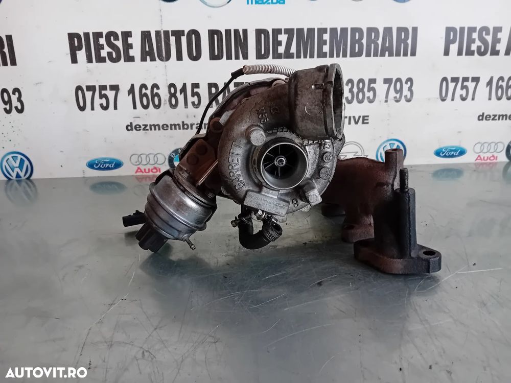 Turbo Turbina Mitsubishi Lancer Dodge Caliber Journey Vw Seat Skoda 2.0 Tdi Crdi Cod 03G253019R - 3
