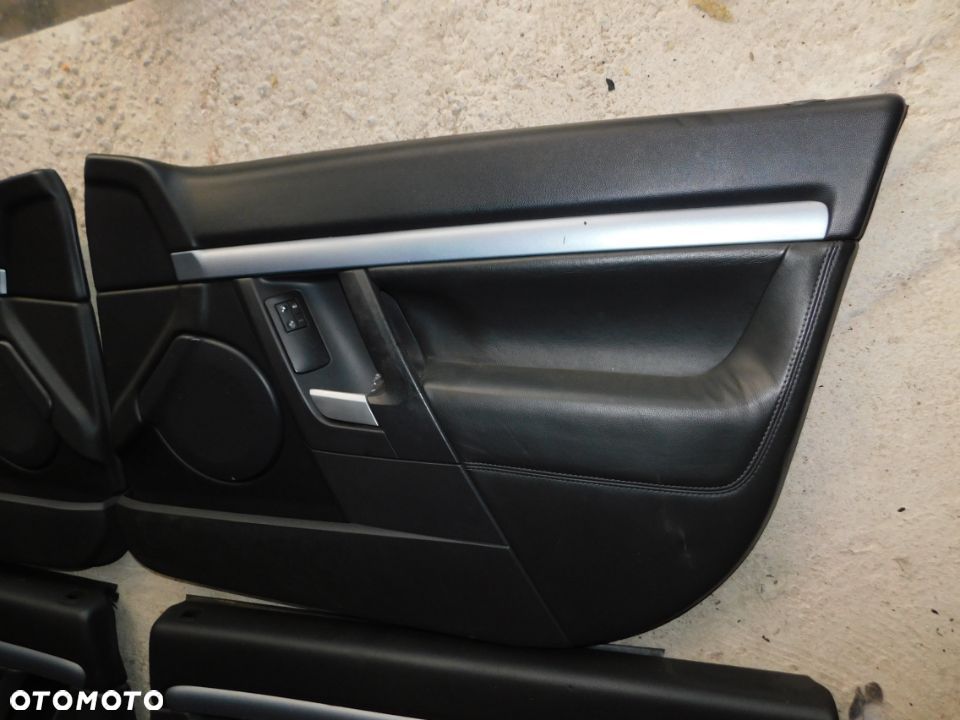 tapicerka drzwi boczek komplet OPEL VECTRA C SIGNUM SKÓRA - 4