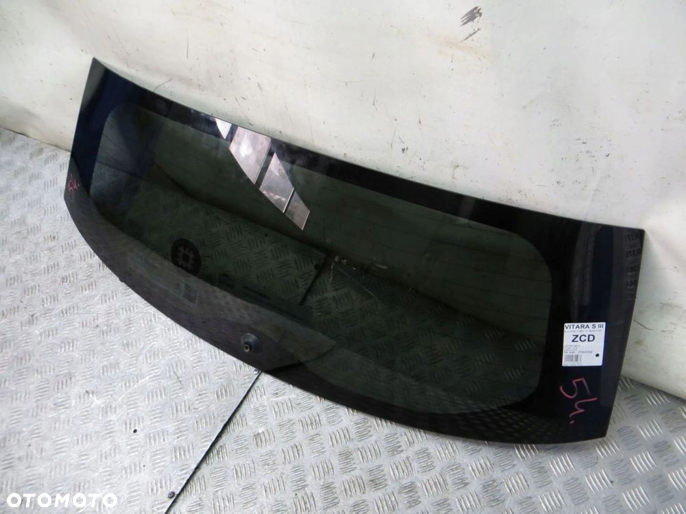 SUZUKI VITARA III SZYBA KLAPY BAGAŻNIKA 14- - 2