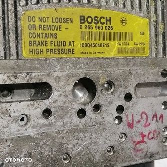 MERCEDES E-KLASA W211 02-09r POMPA ABS 0265250091 A0054317912 - 3