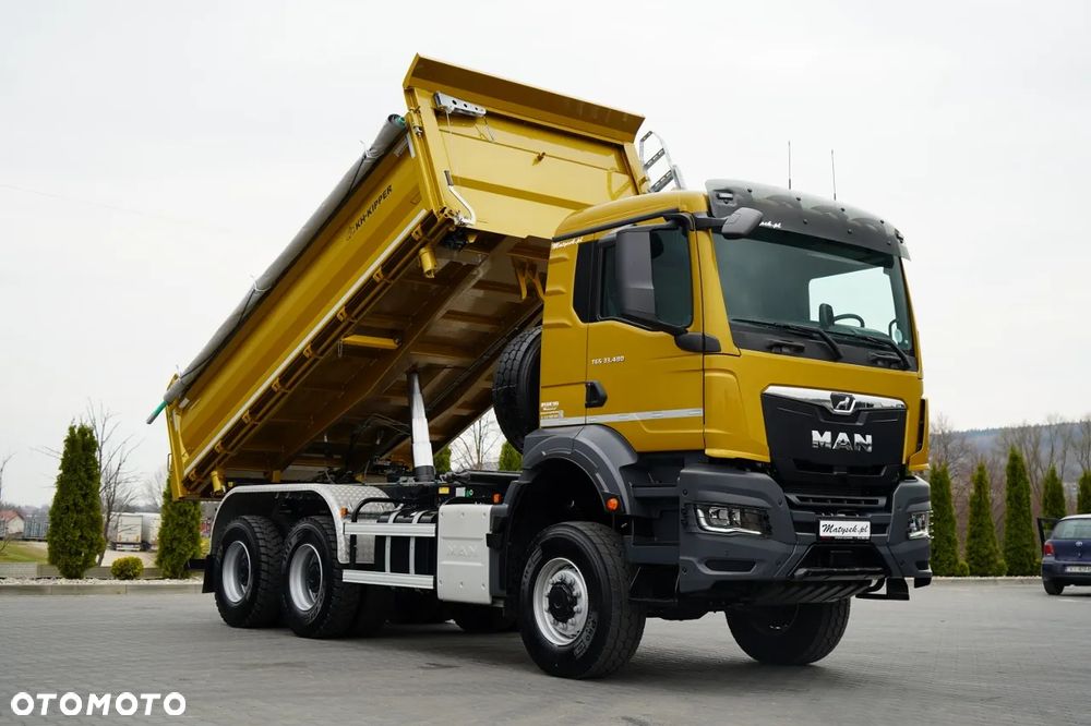 MAN TGS 33.480 / 6X6 / WYWROTKA 3 STRONNA / BORDMATIC / HYDROBURTA / KH KIPPER / AUTOMAT / FABRYCZNIE NOWY / DOSTĘPNY OD RĘKI / WYMIEŃ SWÓJ STARY POJAZD NA NOWY - 6