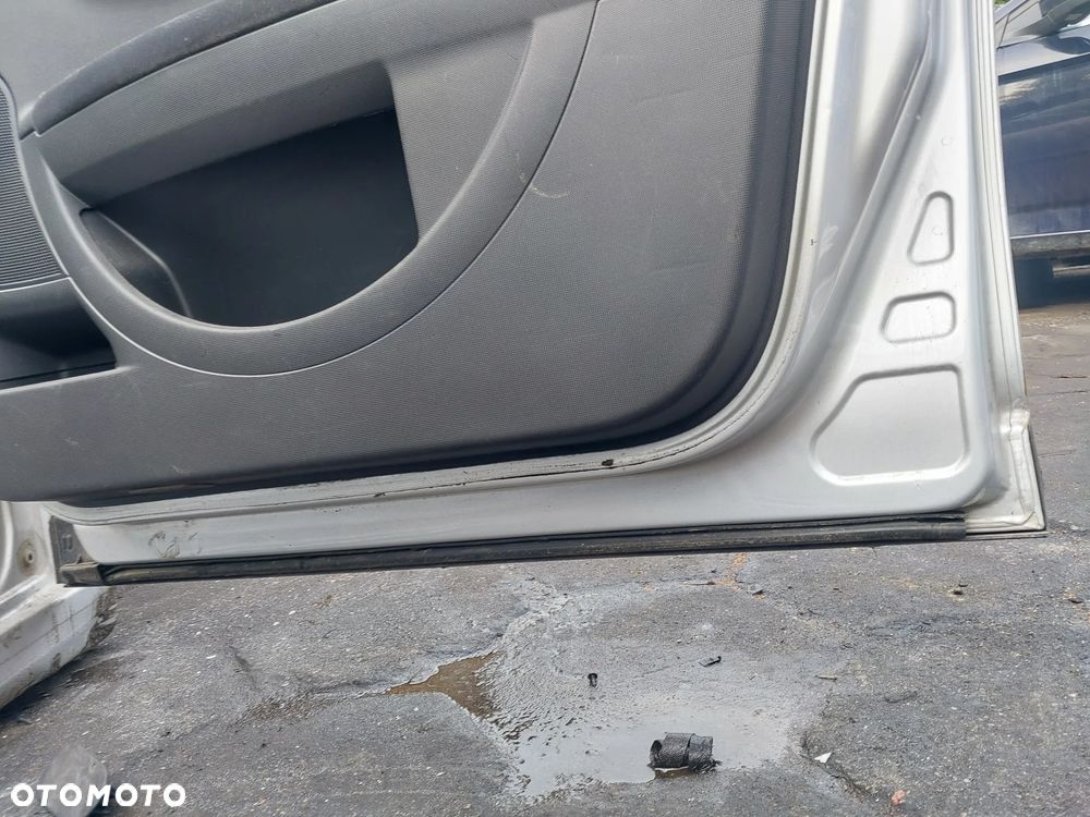 Drzwi Citroen C4 Lift FL kolor EZR srebrne prawy tył tylne tylnie zamek lusterko podnośnik szyby - 5