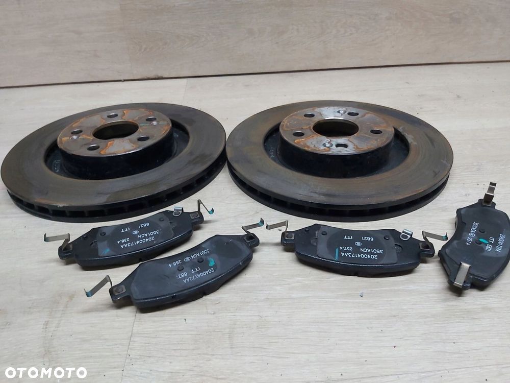 OMODA 5 E5 C5 tarcze hamulcowe przód klocki Komplet 204006454AA 204004173AA - 3