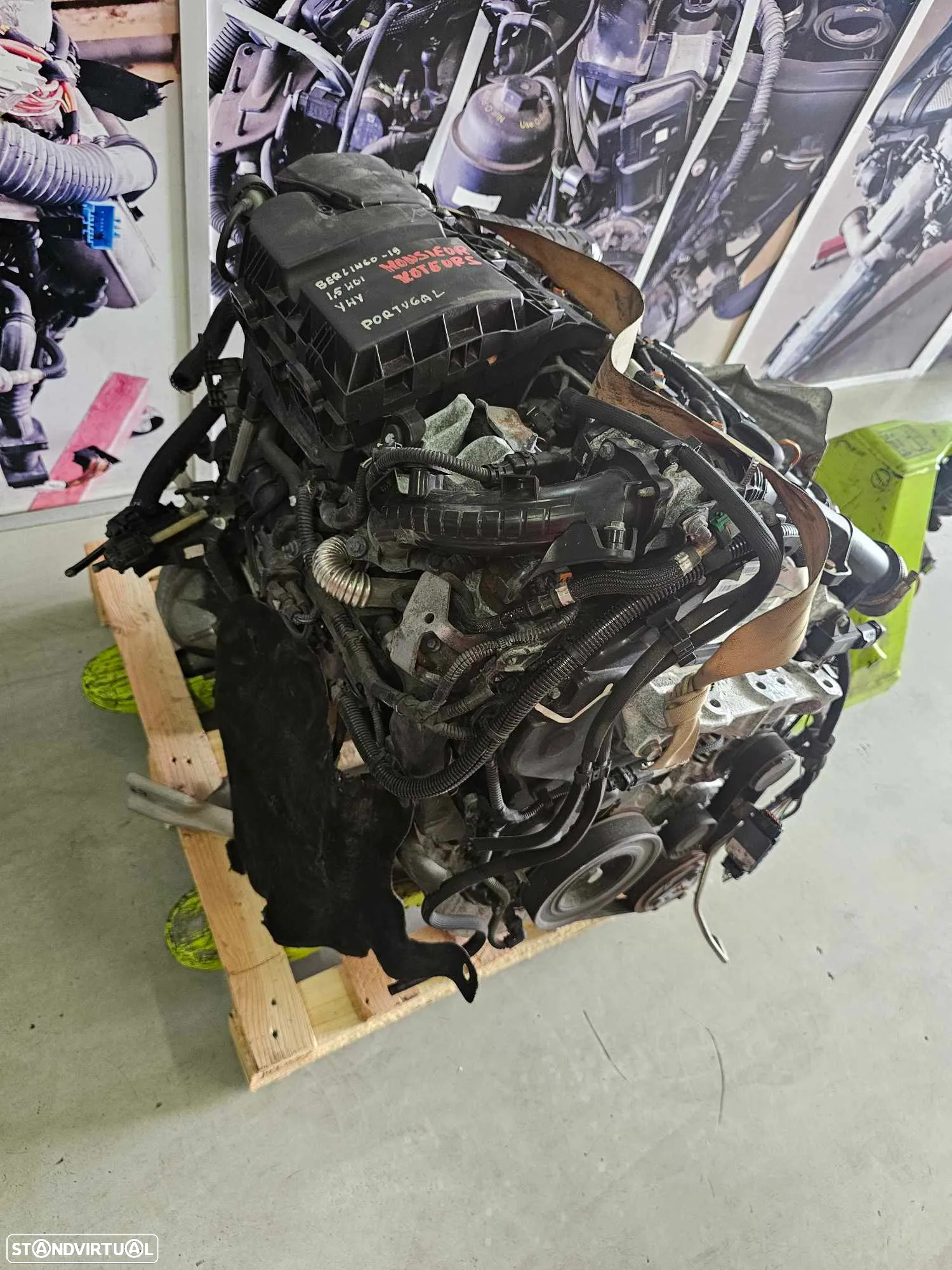 Motor Citroen Berlingo 1.5 HDI 2020, ref YH01 - 2