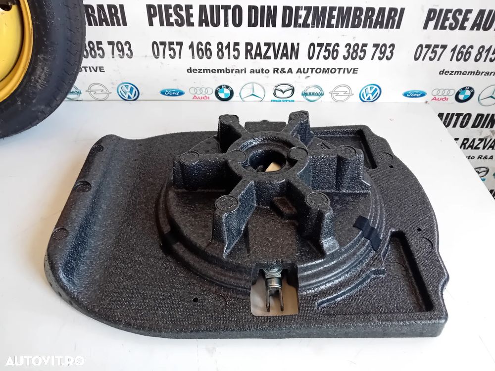 Kit Complet Roata Rezerva Slim R16 Cric Cheie Roti Honda Accord 2008-2013 - 7