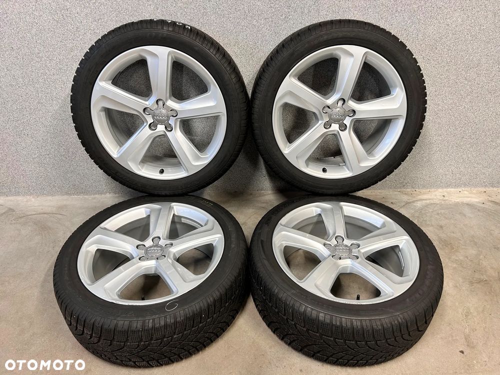 4 KOŁA ZIMOWE AUDI Q5 20'' E8,5J  ET33  5x112 DUNLOP 255/45/20  101V SP WINTER SPORT 3D,A0 AUDI: 8R0 601025 CJ - 1