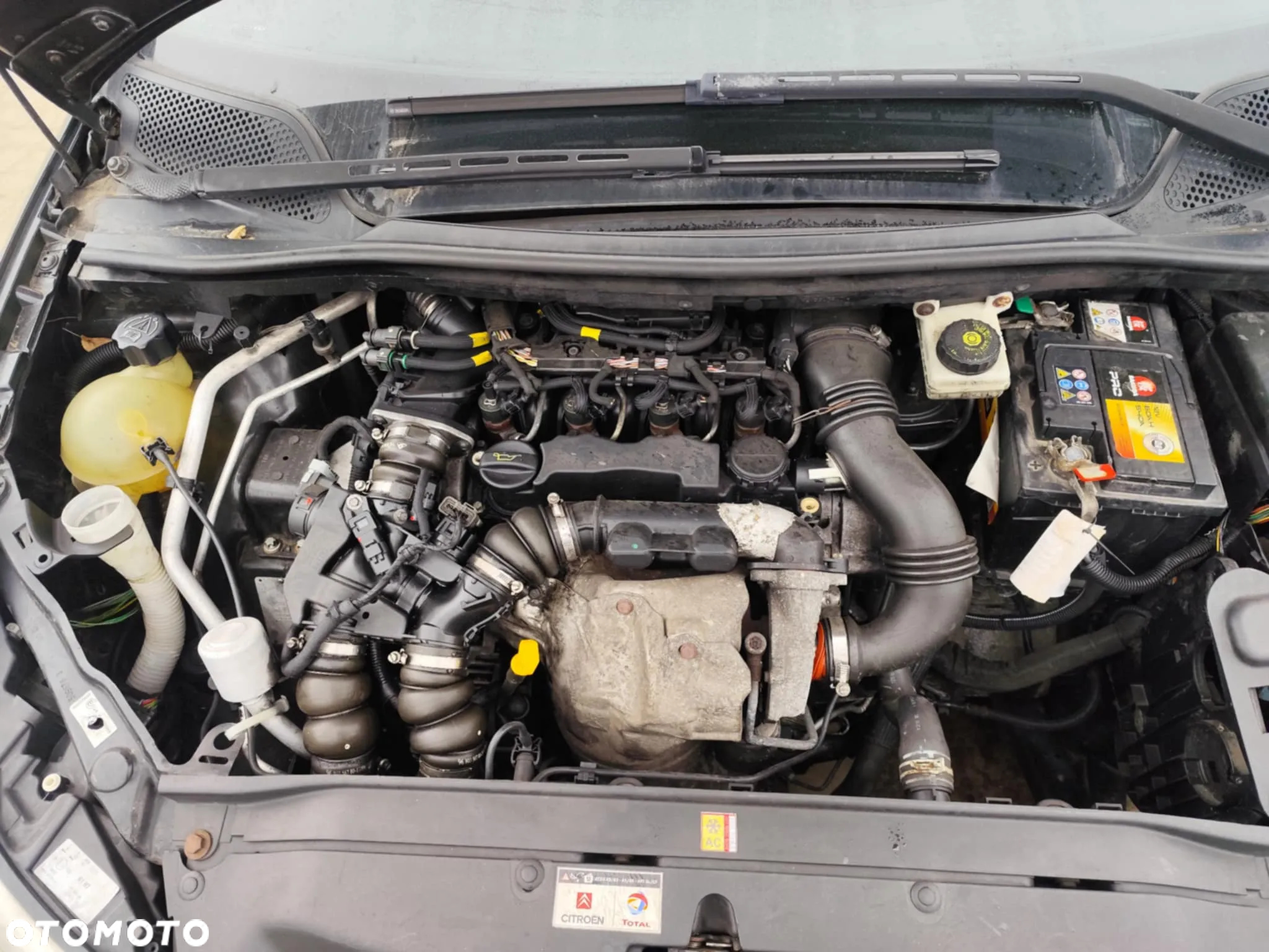 citroen c4 silnik 1.6 hdi 9hy skrzynia sanki belka przód tył wahacz zacisk zwrotnica maglownica głowica - 2