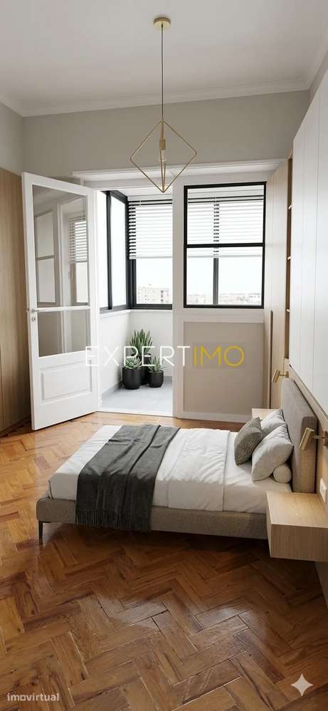 Apartamento T1 Remodelado 1º andar - Grande imagem: 3/4