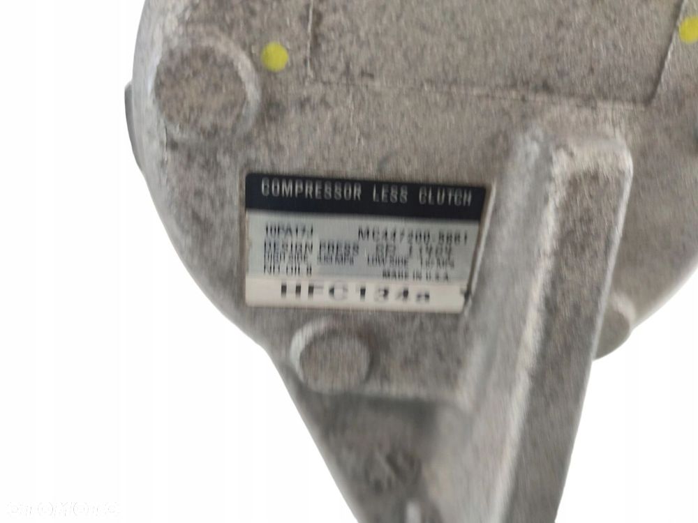 SPRĘŻARKA KLIMATYZACJI CHRYSLER VOYAGER III (1995-2000) 3.3 V6 158KM 447200-5661 - 3