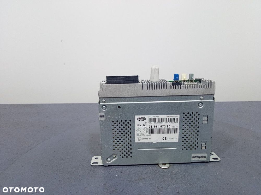 CITROEN C4 II B7 LIFT 15- JEDNOSTKA RADIA NAWIGACJI SMEG+ 9814197280 - 1