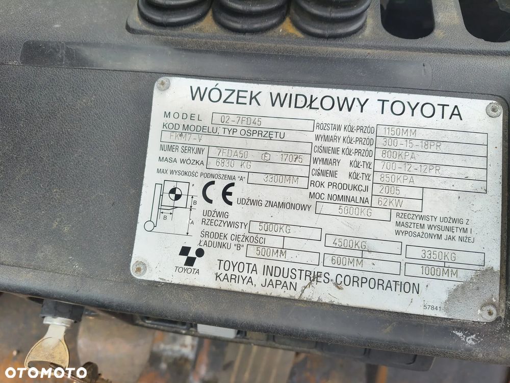 Toyota 02-7FD45 - 8
