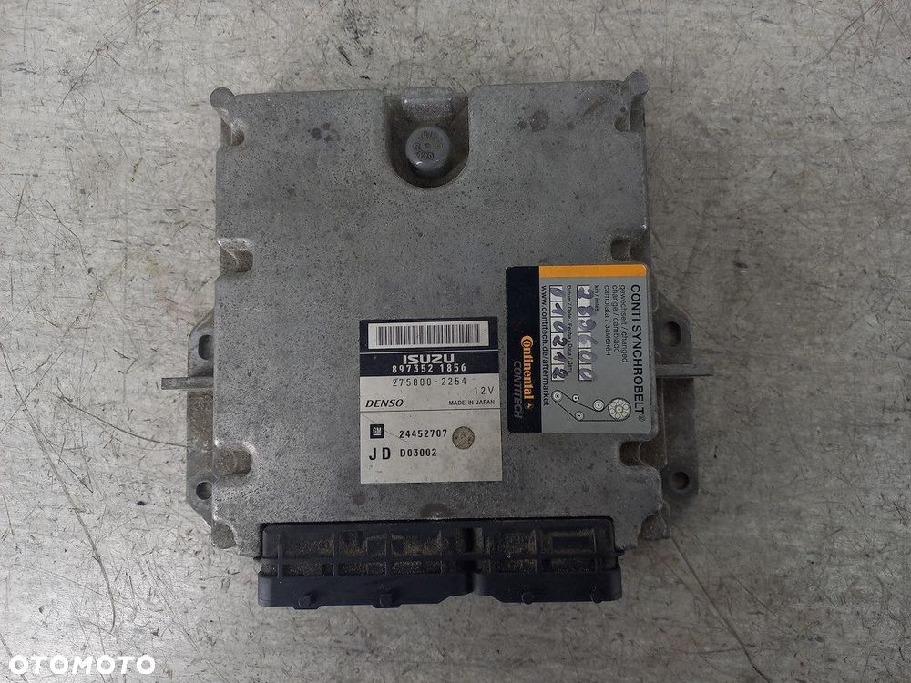 KOMPUTER, STEROWNIK OPEL SIGNUM 24452707  275800-2254   8973521856 DENSO - 1