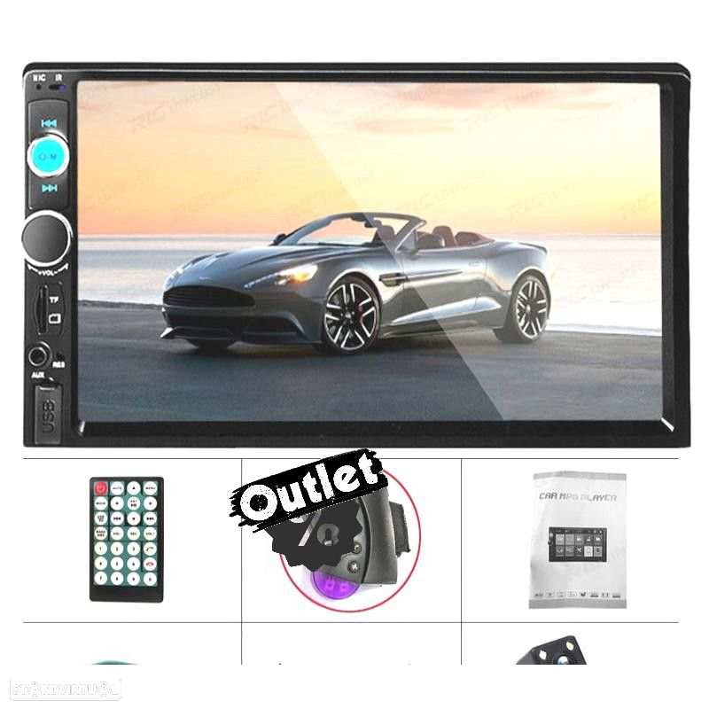M000296L1 RÁDIO 2DIN 7" TÁTIL BLUETOOTH USB SD - 6