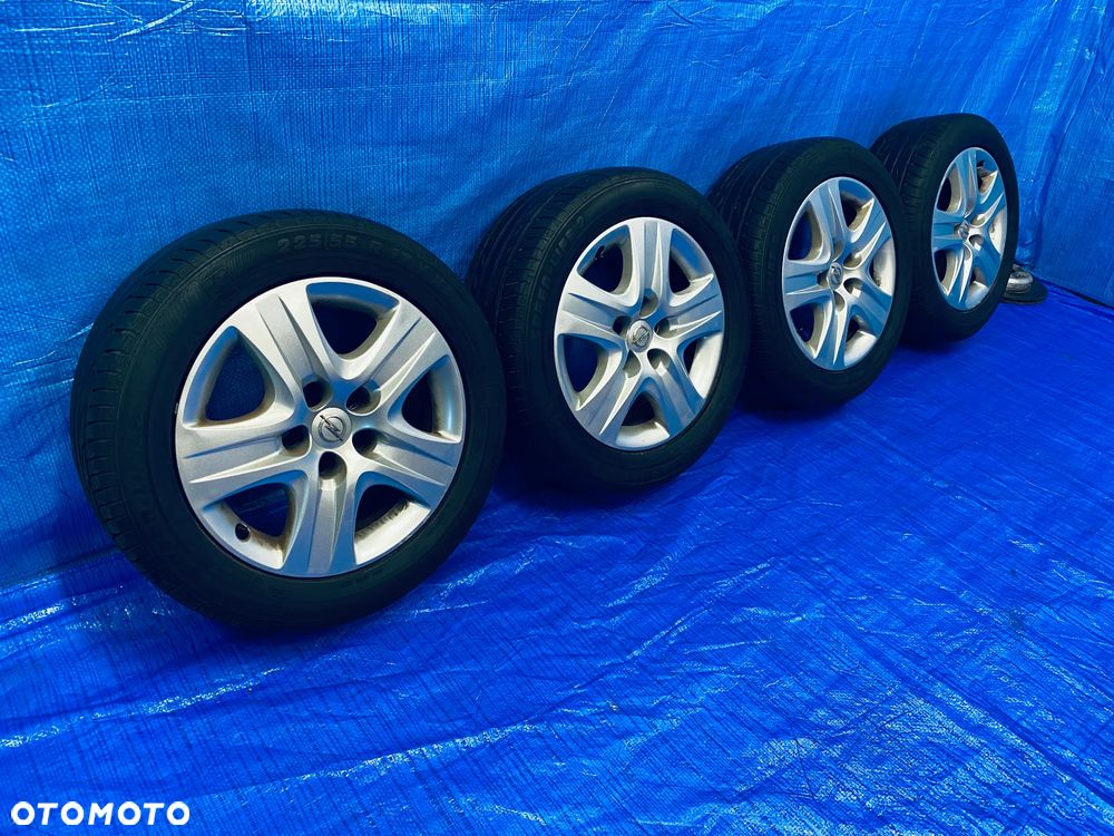 KOŁA STRUKTURALNE KOŁPAKI KOŁO 17 FELGA 17" x 7J  5X120 ; 67,1mm ET41 KOMPLET ; OPONY LATO LETNIE ; OPEL INSIGNIA A ; 2170103 ORYGINAŁ - 4