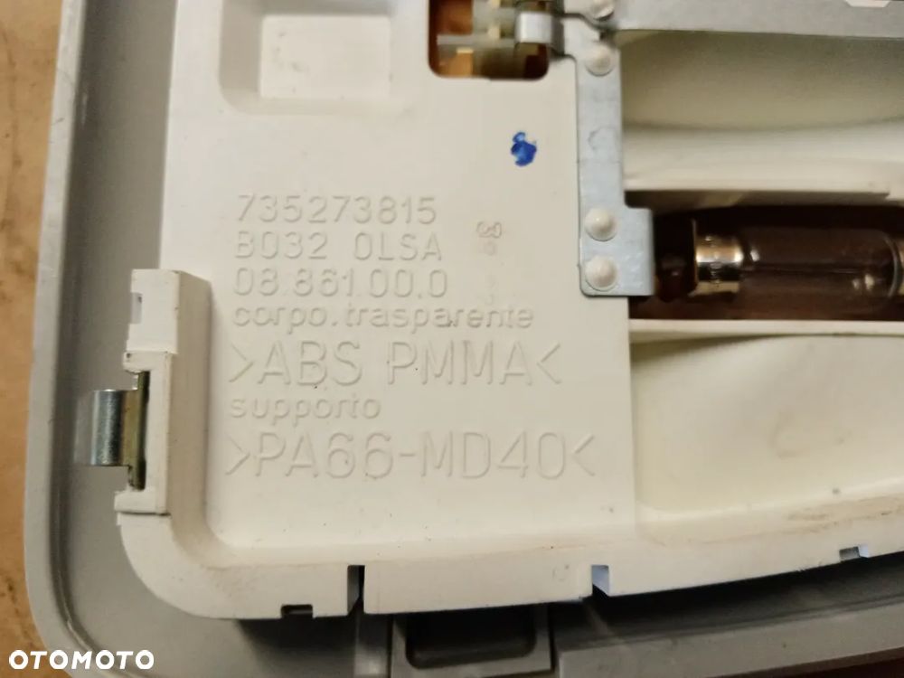 Lampka podsufitki oświetlenie kabiny Fiat Stilo 735273815 - 3