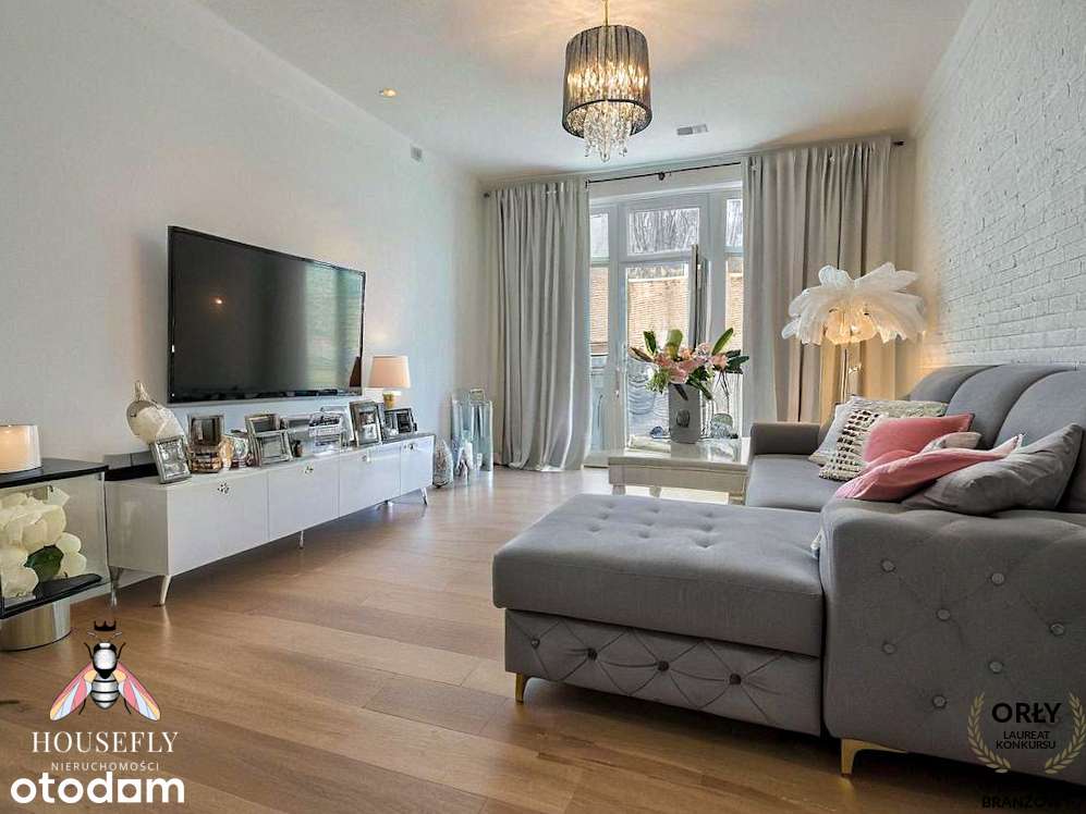 Stylowe 66 m² z 2 balkonami i pralnią