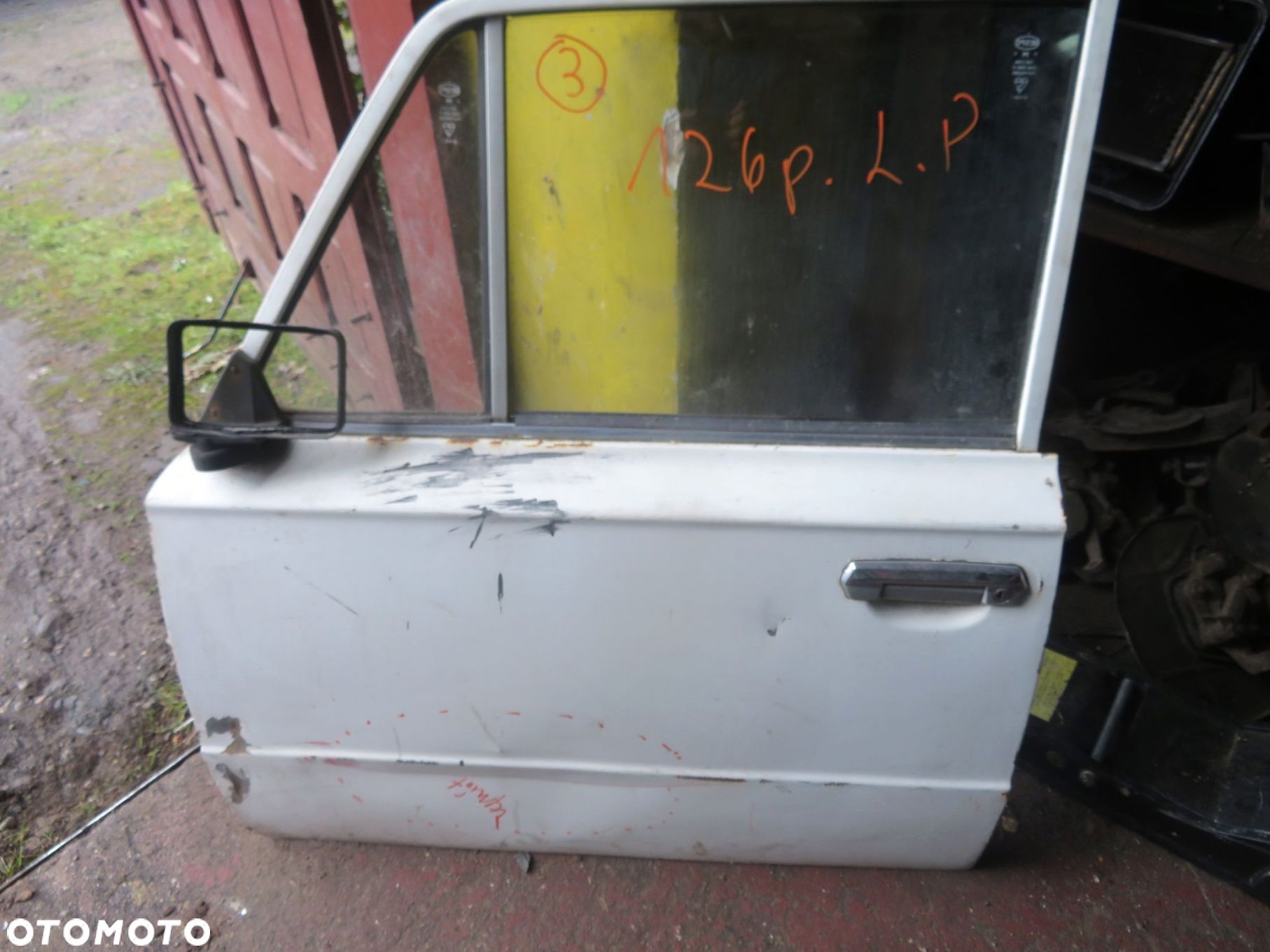 DRZWI PRZEDNIE LEWE 125P MR75   FIAT 1975-1982 - 1