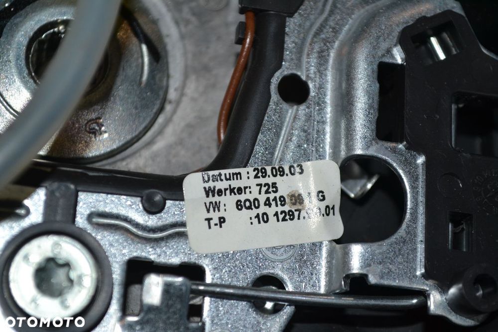 VW POLO 9N KIEROWNICA CZTERORAMIENNA 6Q0419091G - 6