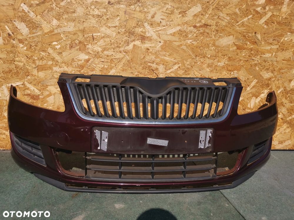 Zderzak Przedni Skoda Fabia II Lift LF3X