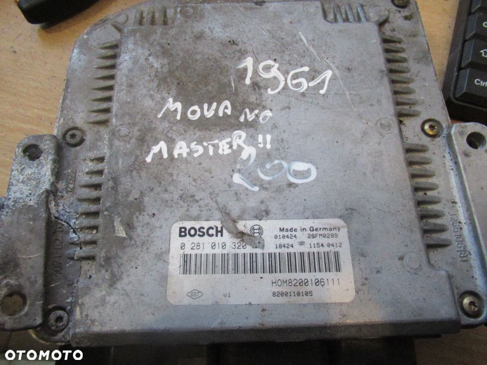 STEROWNIK KOMPUTER SILNIKA OPEL MOVANO RENAULT MASTER II 0281010320