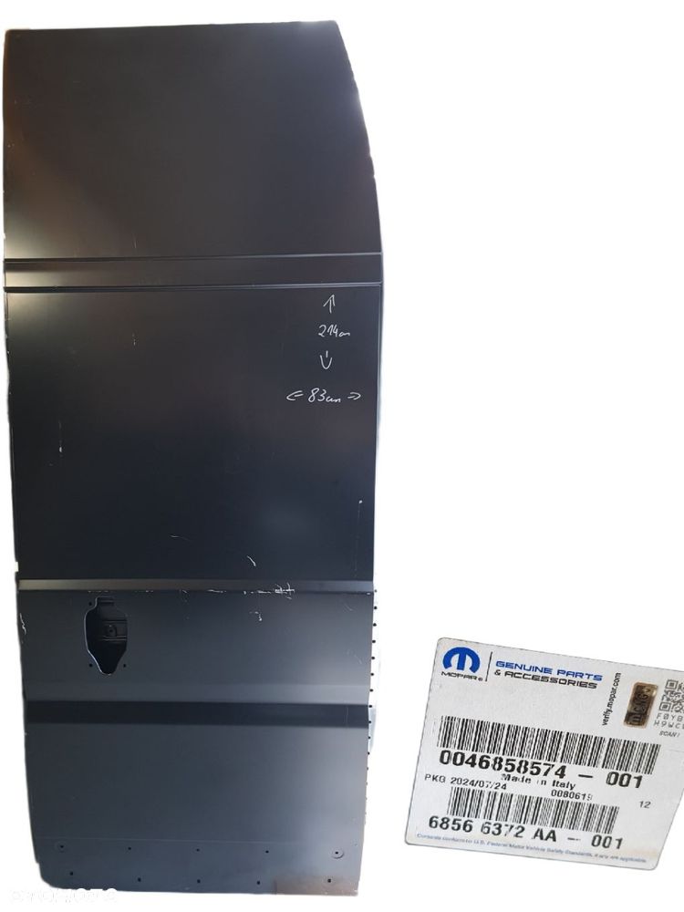 FABRYCZNIE NOWE ORYGINALNE DRZWI PRAWE TYLNE BOXER II JUMPR 2 DUCATO III MOVANO C 06-21 68566372AA - 1