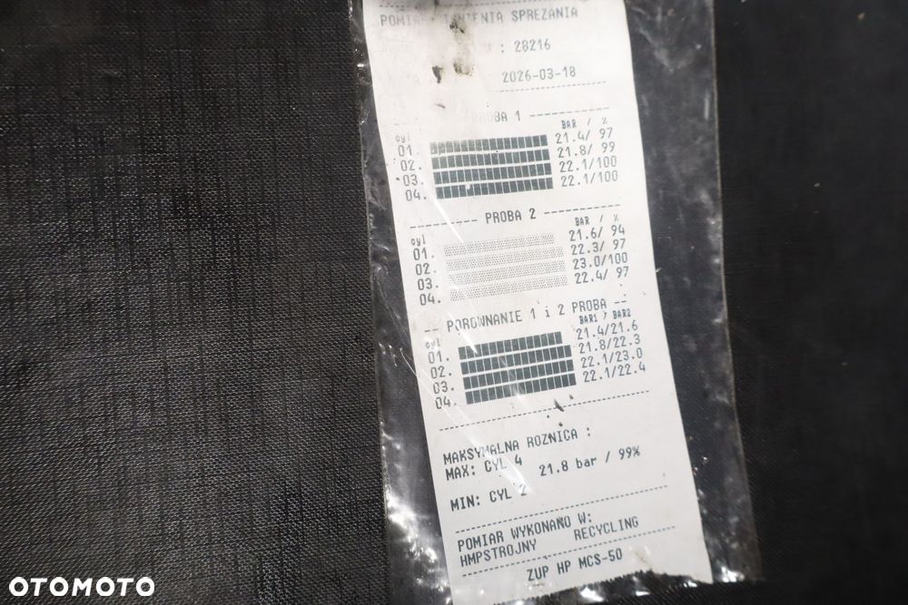 SILNIK OPEL MERIVA B 1.7CDTI 110KM A17DTS TEST - 2