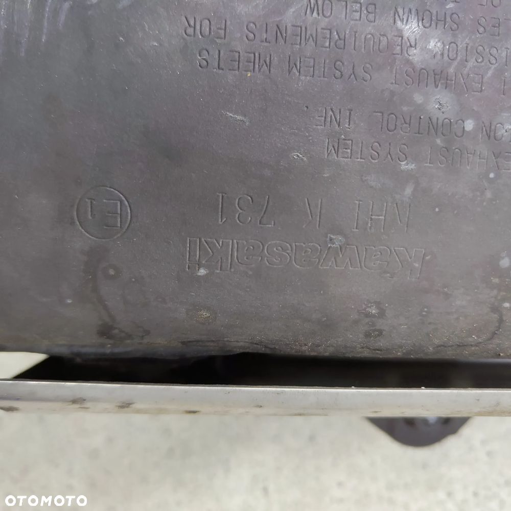 Wydech, tłumik, osłona wydechu, tłumika Suzuki DL 800 DL800 V-Strom 800 - 20