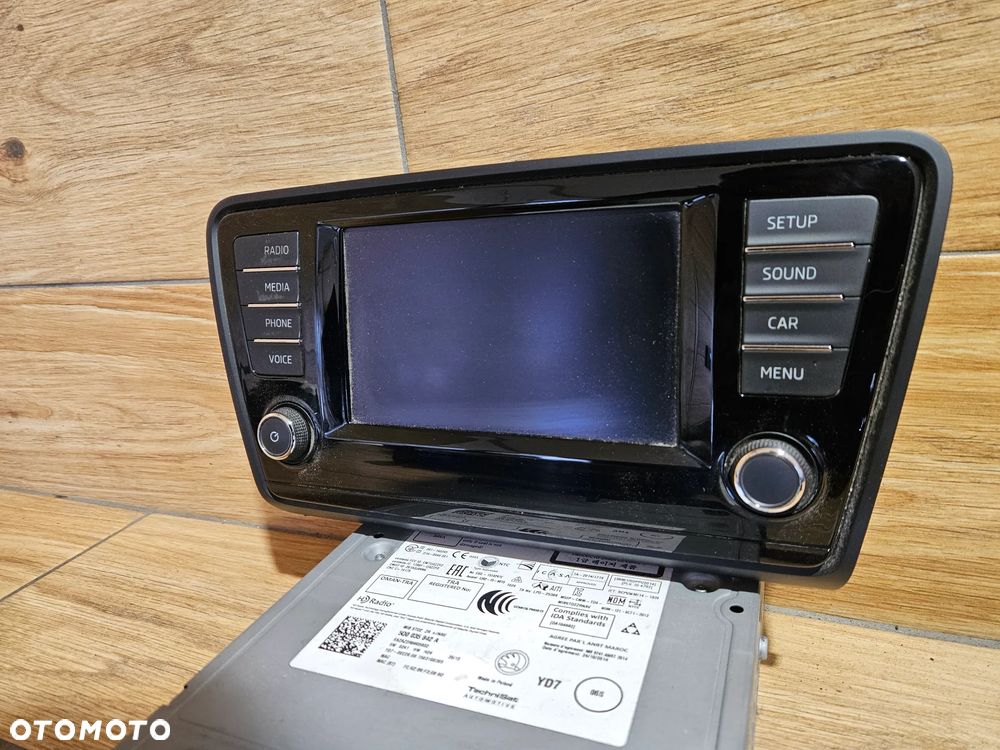 Skoda Octavia III Ekran Nawigacja Czytnik Wyświetlacz 5E0919605H 5Q0035842A - 6