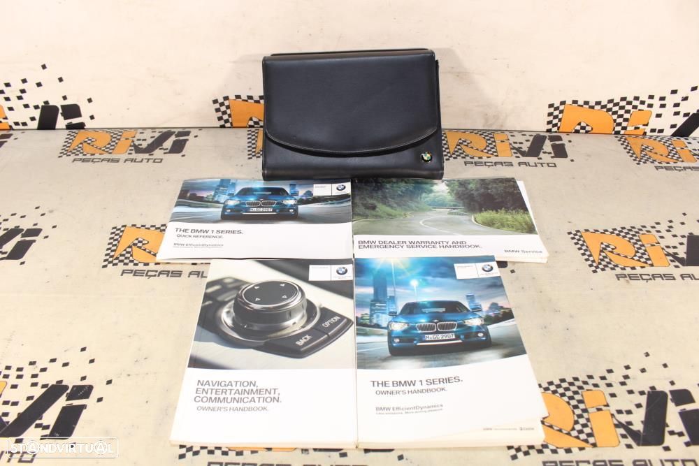Manual De Utilizador Bmw 1 (F20)  Livros Do Utilizador Bmw Serie 1 F20 - 1