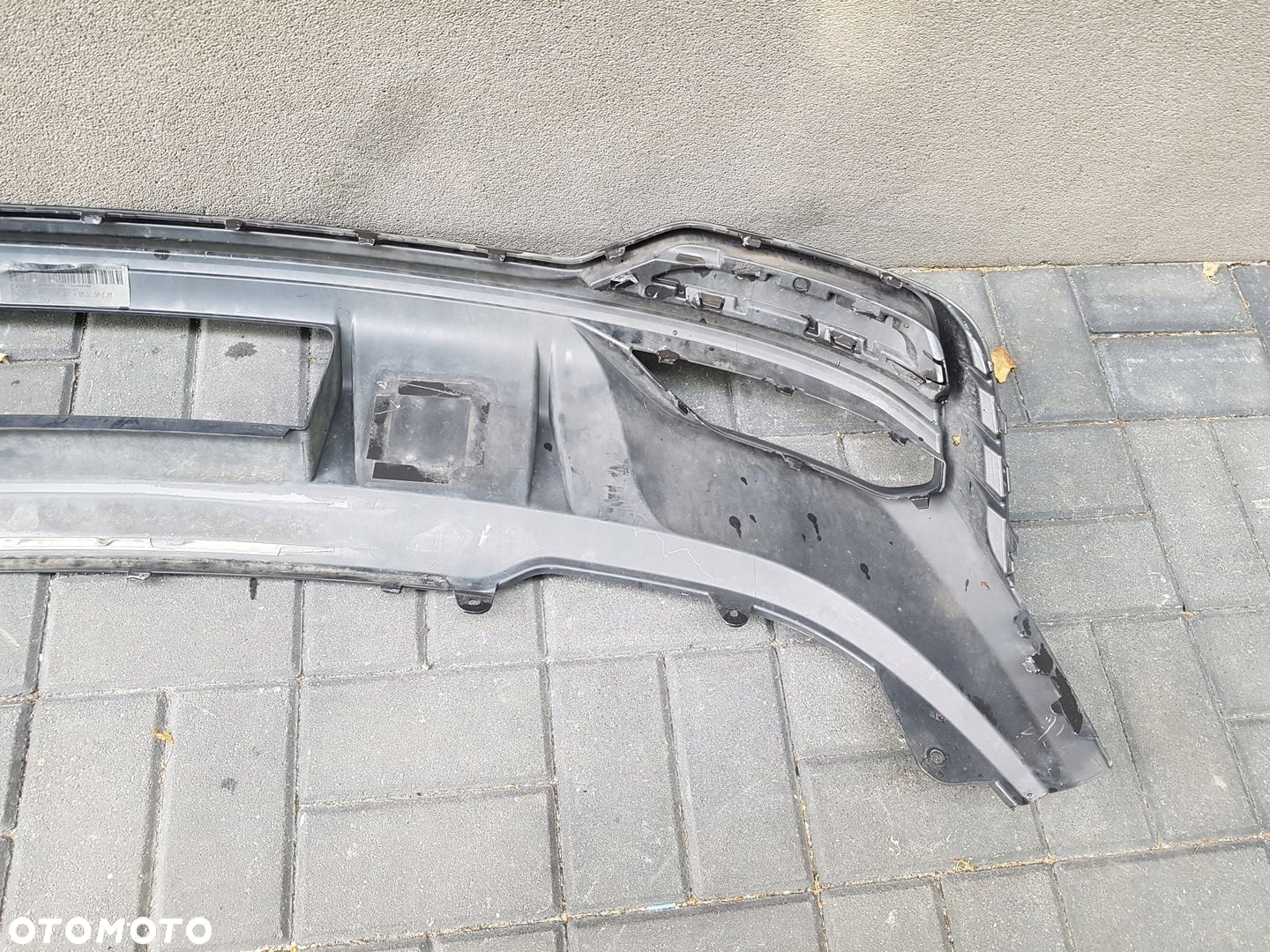 AUDI Q3 17 spoiler zderzaka tył 83A807568B - 7