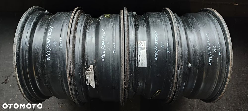 FELGI STALOWE 5X105 6.5Jx16 CALI ET39 OPEL ASTRA J K fi 56.6 KOMPLET 4 SZTUKI - 8