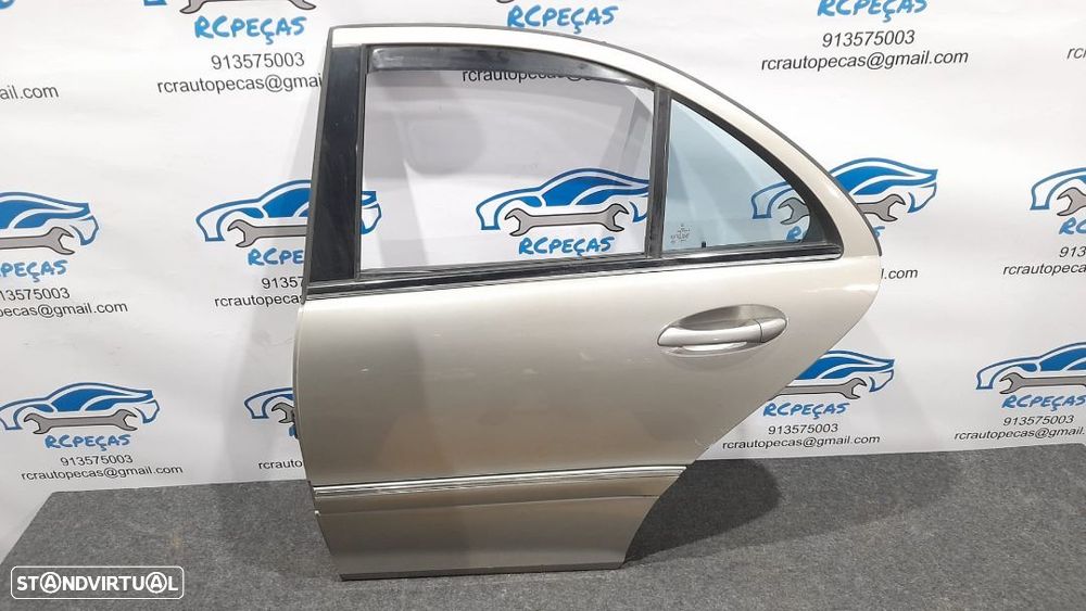 PORTA PORTAS TRASEIRA TRÁS ESQUERDA MERCEDES BENZ CLASS C W203 SEDAN CARRO A2037300705 2037300705 FECHO ELEVADOR MOTOR PUXADOR VIDRO - 1