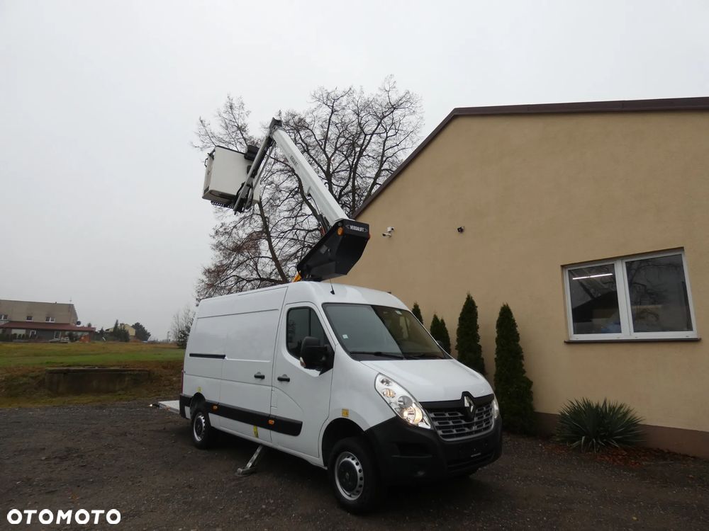 Renault Master, podnośnik koszowy, VERSALIFT VTL - 145F, 14,5 m, nawigacja - 9