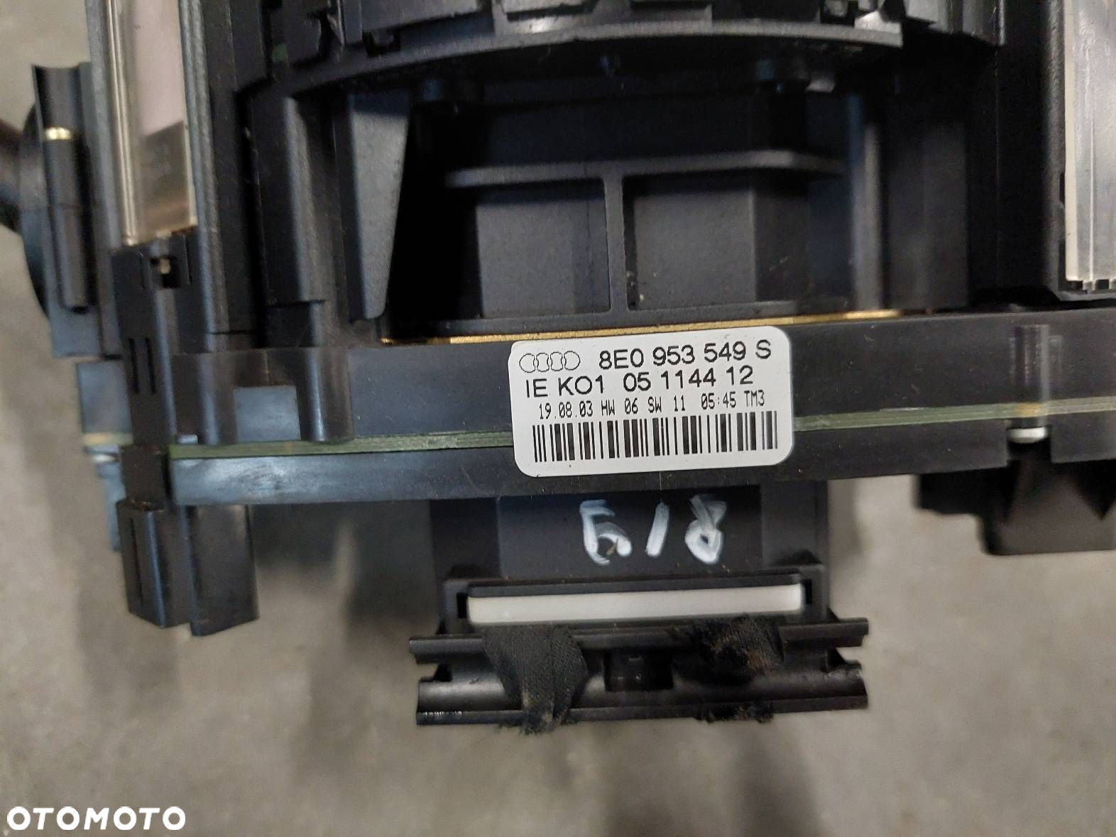 ZESTAW POSTRZAŁOWY 1/9 AUDI A4 B6 8E0959655B - 5