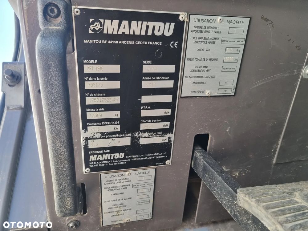 Manitou MRT 1840 M363 - 13