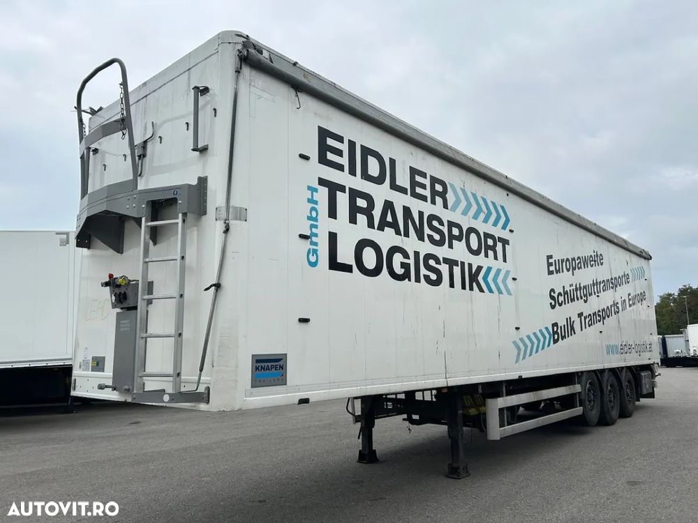 Knapen Trailers Podea 10mm, Axa liftanta, factura externa
