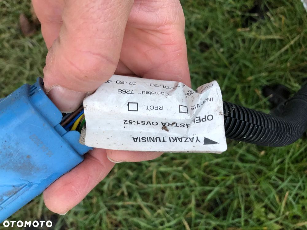 ZDERZAK PRZÓD Opel Astra L Instalacja/Wiązka przewodów czujnika parkowania PDC 9847128080 - 6