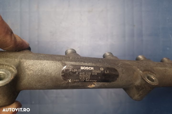 Rampa injectoare 2.4D 0445215010 MX1253 Volvo S60 1 [facelift] [2004 - 2